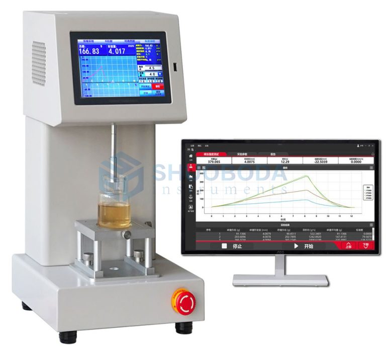 Tissue Analysis Freezing Force Test Gelatin Strength Tester Shuoboda