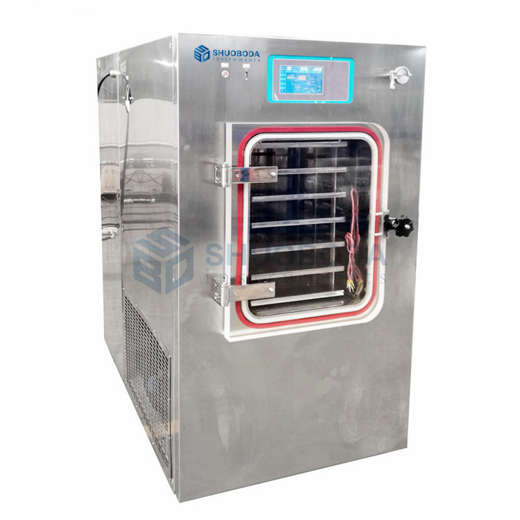 SBD-100F Pilot In-situ Freeze Dryer Machine, 15kg/24hours, 1 square meter, Silicone oil-heating