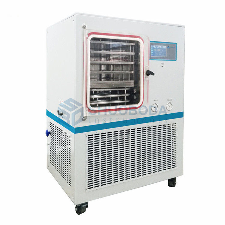 SBD-50F Series Pilot Freeze Drying Machine, Automatic Lyophilizer, 10kg/24hours, 0.5m2