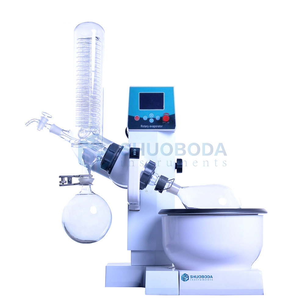 3L Rotary evaporator with water bath, 0~180rpm