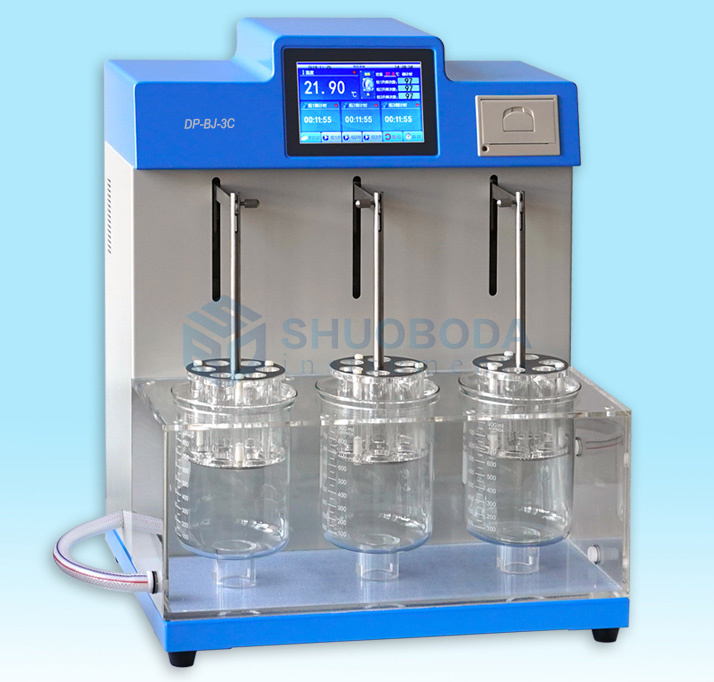 Automatic Disintegration Time Limit Testing Apparatus (three cups)