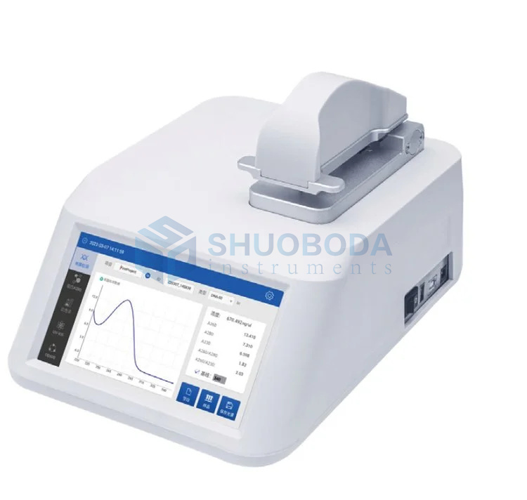 Ultra-micro-volume UV spectrophotometer