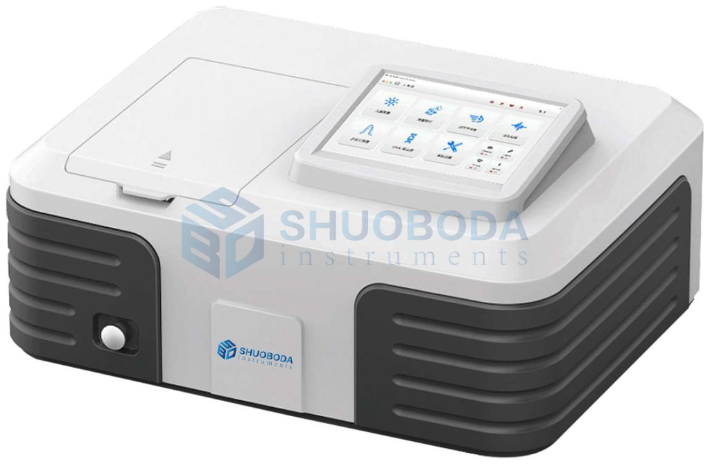 Touch Screen Double Beam UV/VIS Spectrophotometer, 190-1100nm