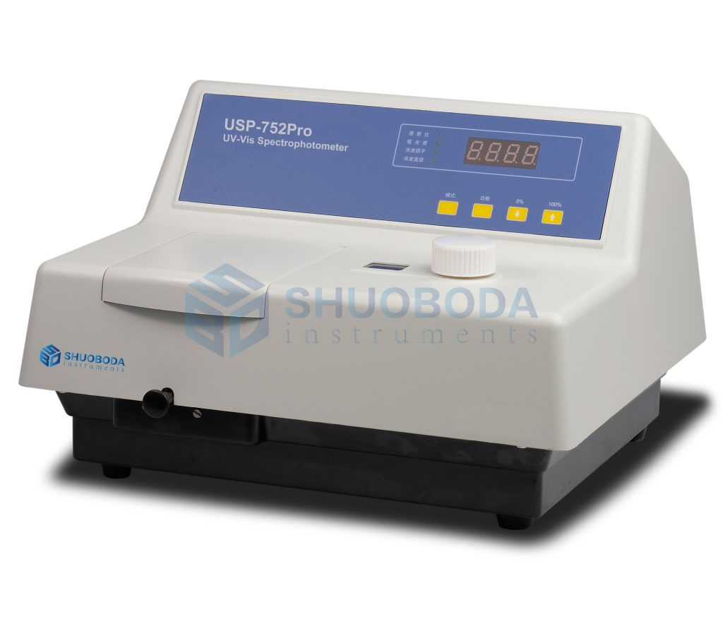 UV-visible spectrophotometer,190nm~1100nm, 2nm