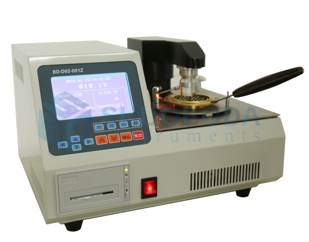 ASTM D92 Full Automatic Open Cup Flash Point Tester
