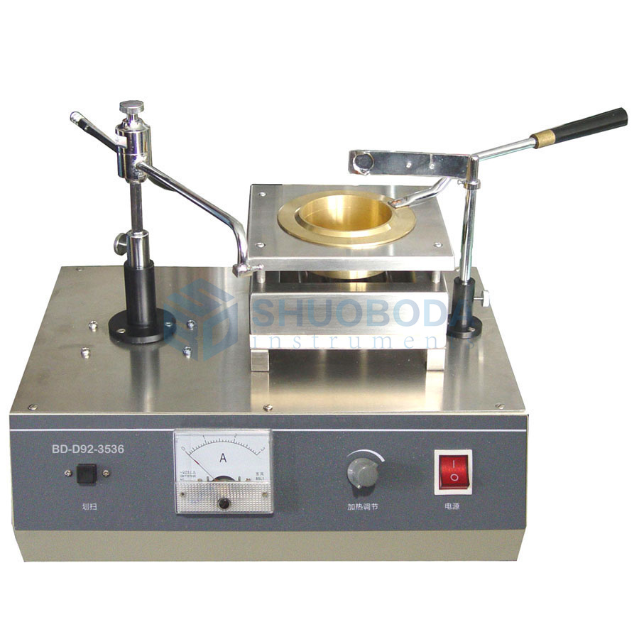 ASTM D92 Cleveland Open Cup Flash Point Tester