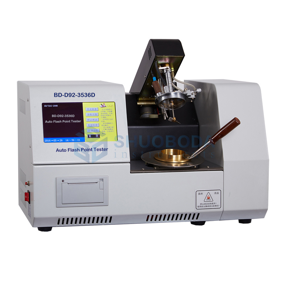 Touch Screen Automatic Open Flash Point Tester