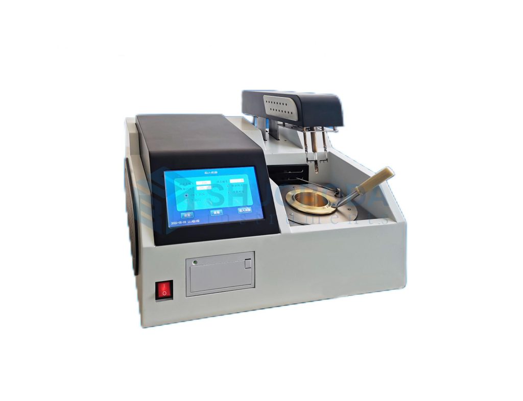 Fully automatic open flash point and fire point tester