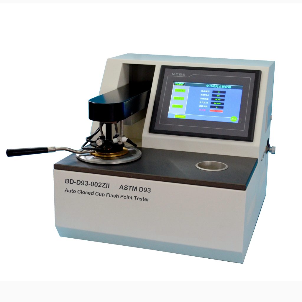 Full Automatic closed flash point tester, ASTM D93