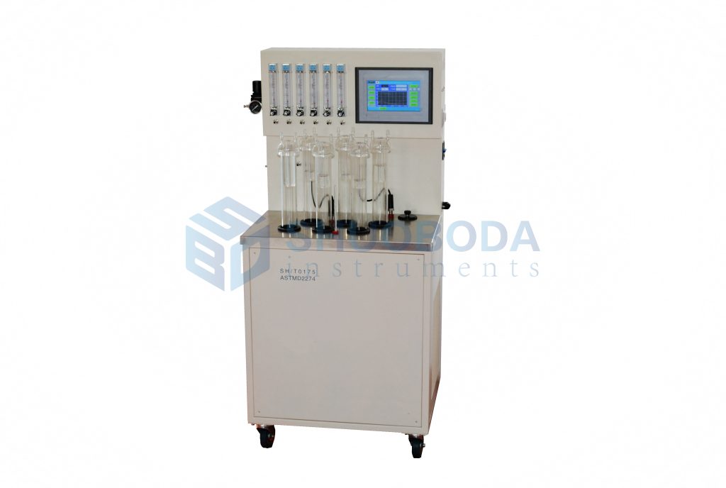 Automatic distillate fuel oil oxidation stability tester