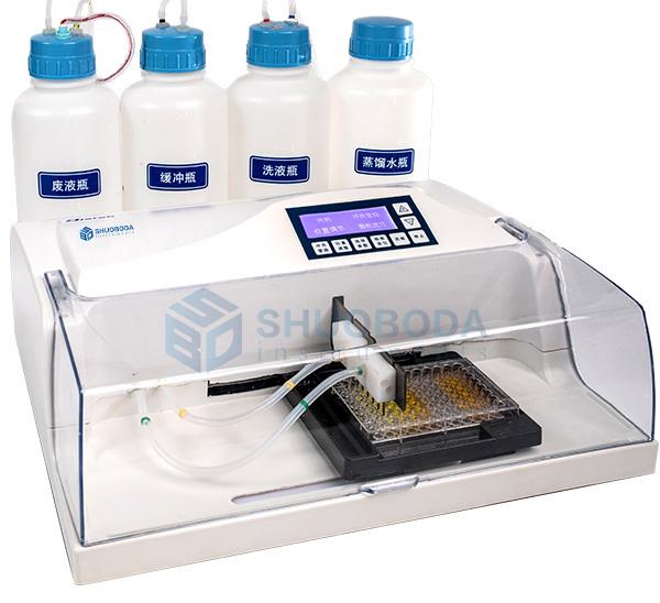 MPW-60X 96-Well Automatic Elisa Microplate Washer with 8-12 Channels 